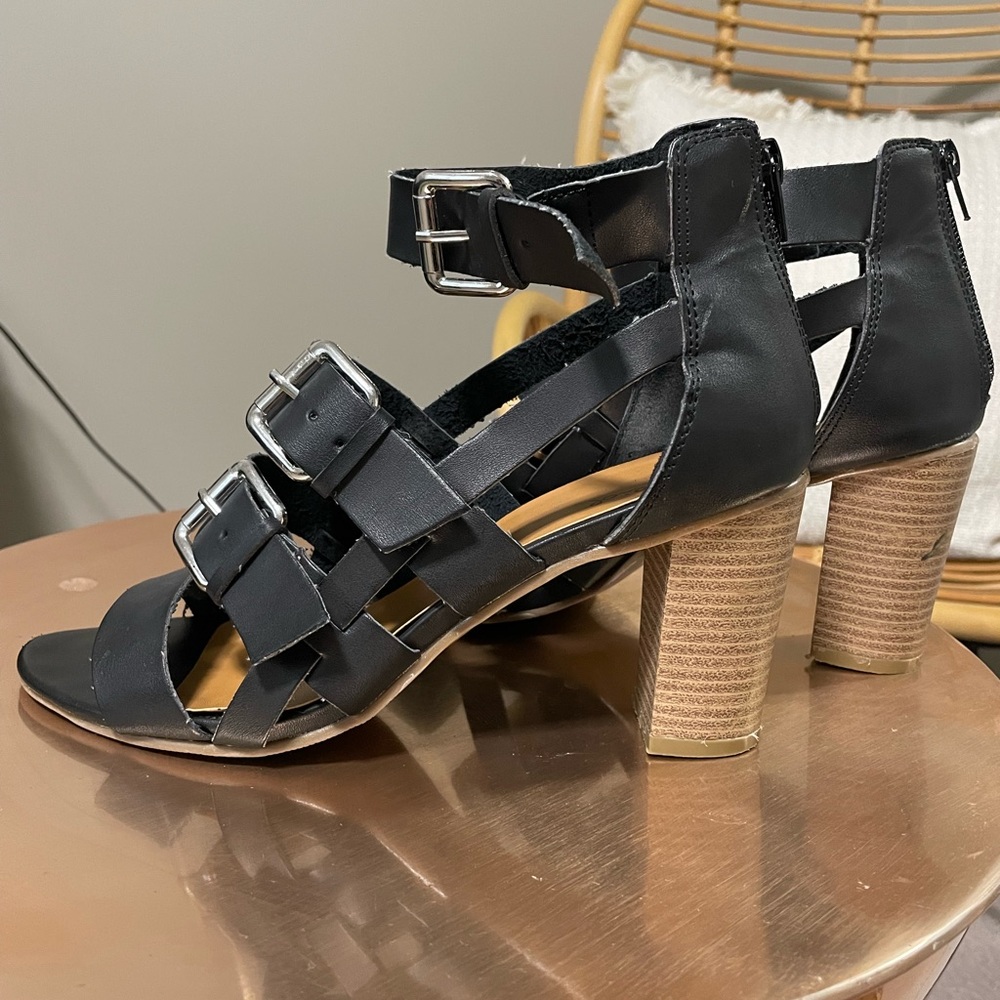 Qupid strap heels